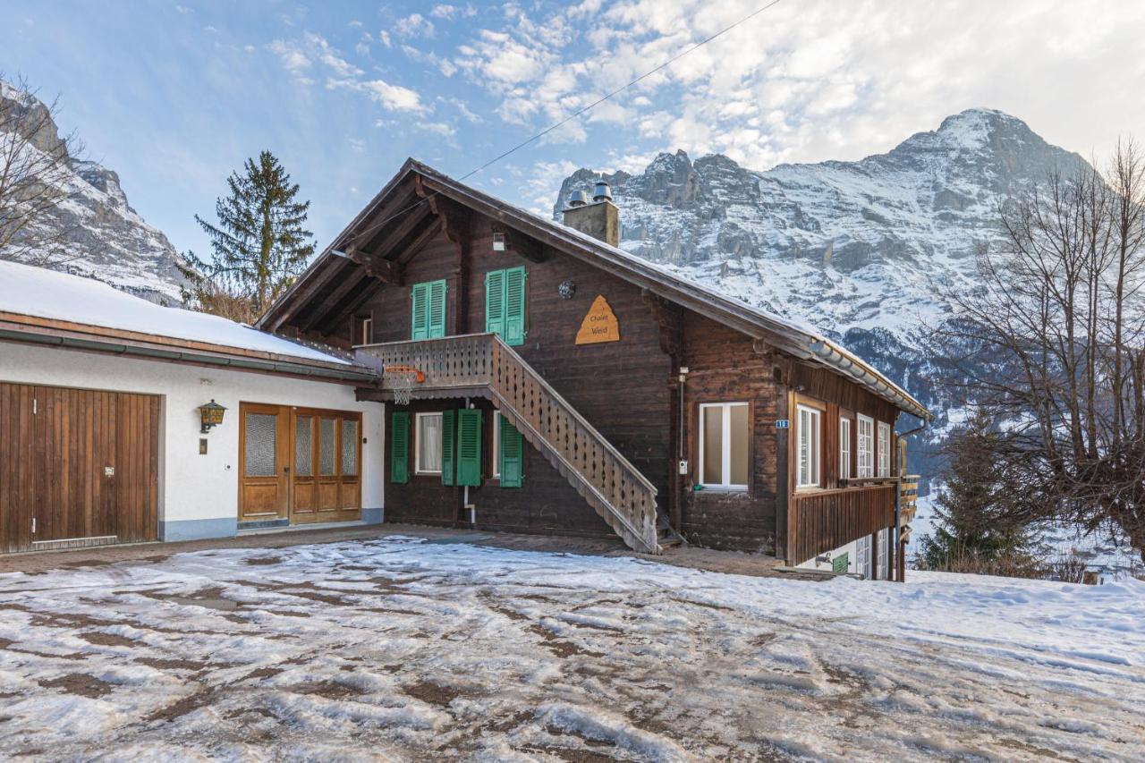 Chalet Weid - Aare Jungfrau Ag Grindelwald Bagian luar foto